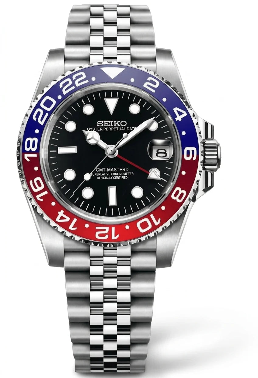 SEIKO MOD GMT PEPSI
