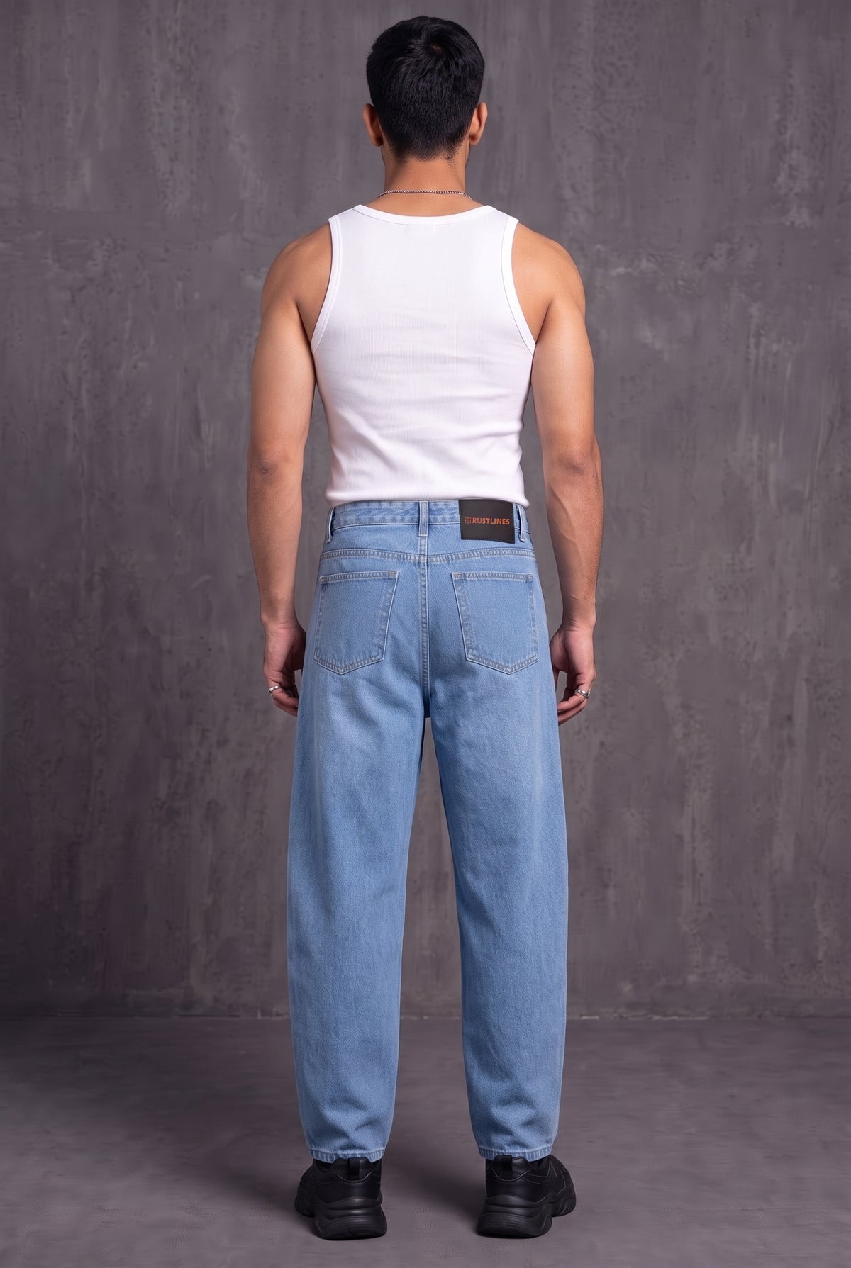 Balloon fit denims
