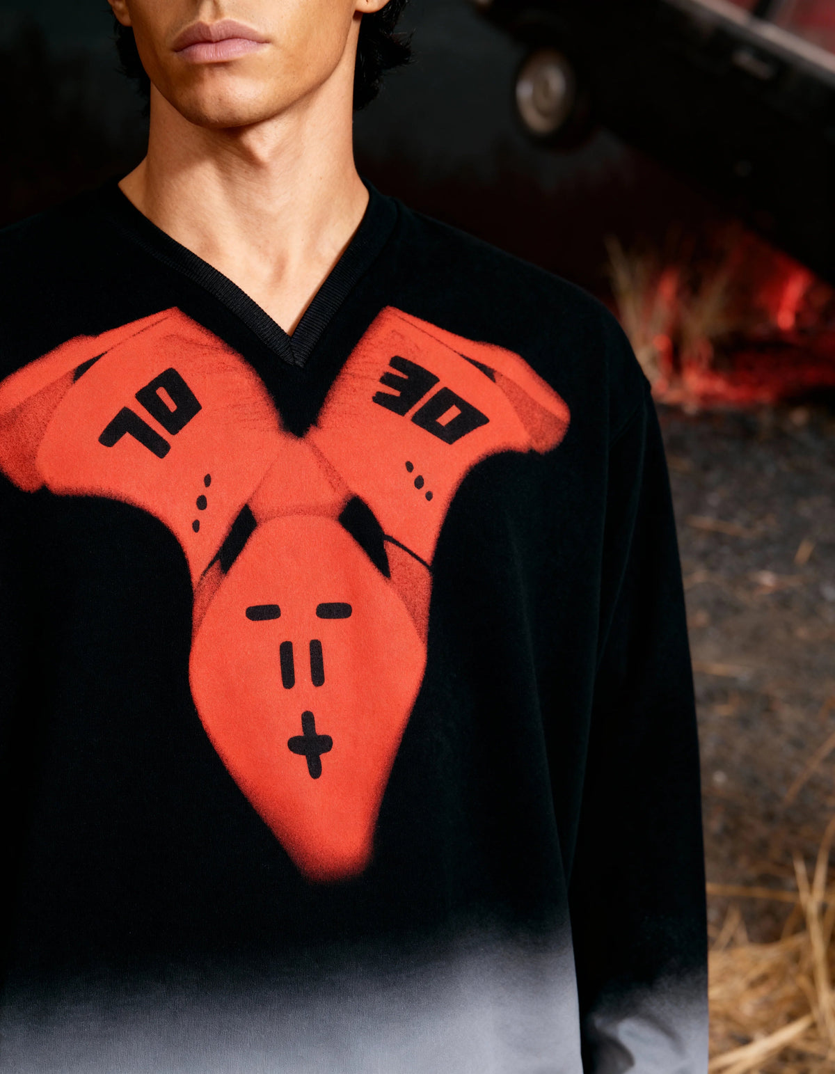 JUDAS [HAND-SPRAYED SWEATSHIRT]