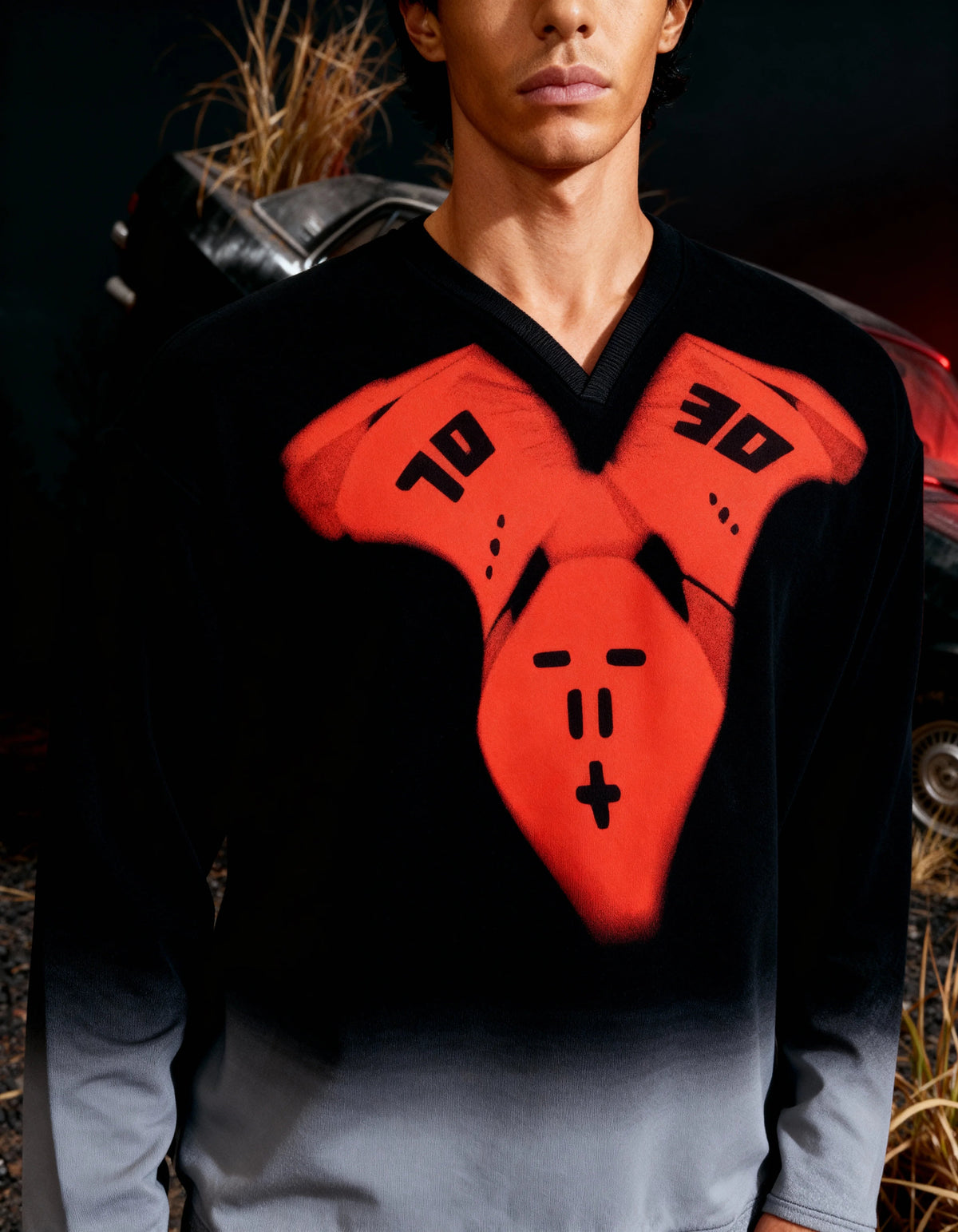 JUDAS [HAND-SPRAYED SWEATSHIRT]