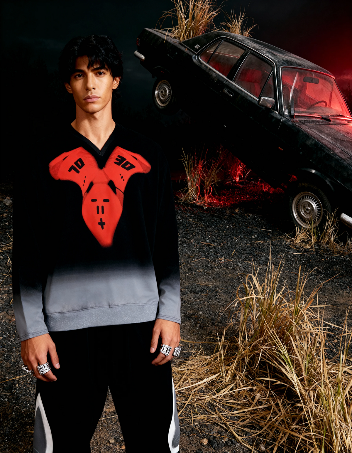 JUDAS [HAND-SPRAYED SWEATSHIRT]