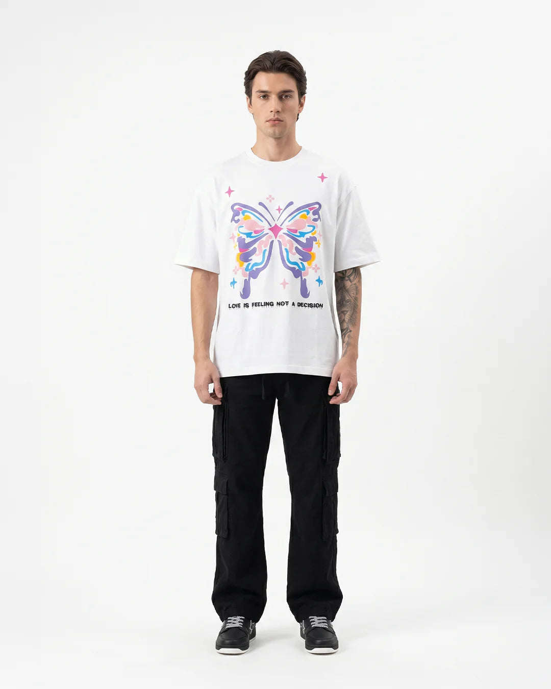 Escape White Private Oversize T-Shirt