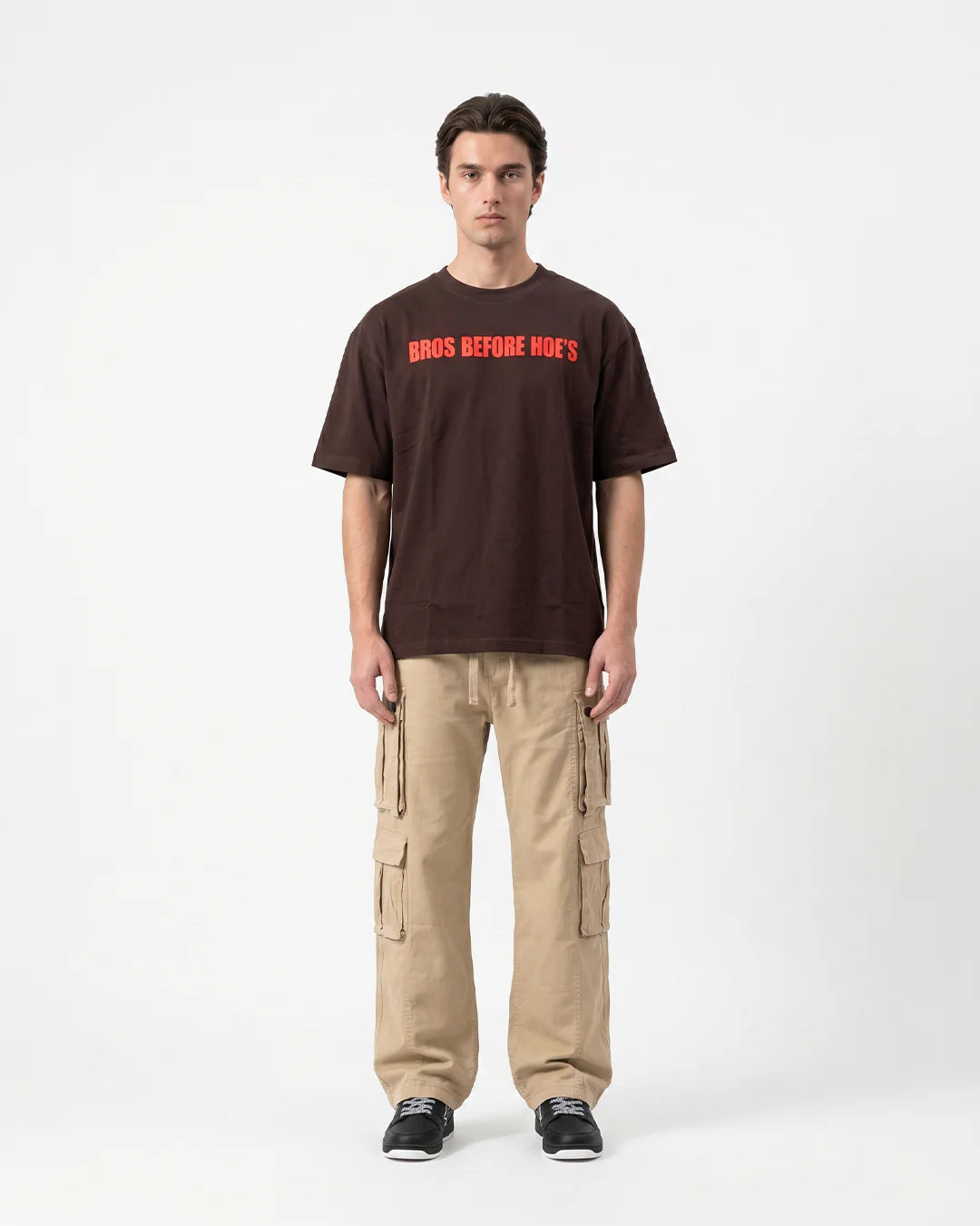 BROS BEFORE HOES Oversize T-Shirt