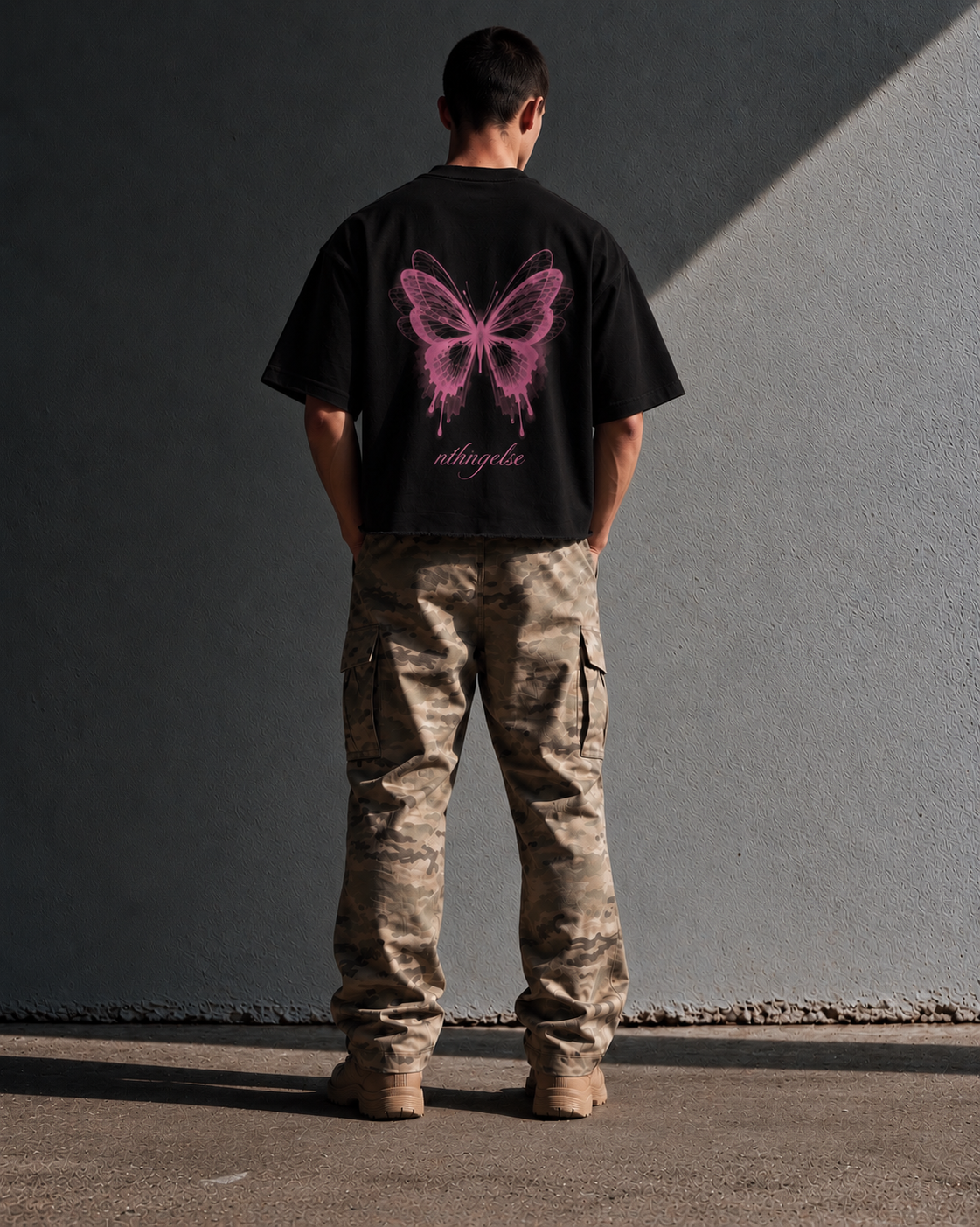 Butterfly oversized t-shirt