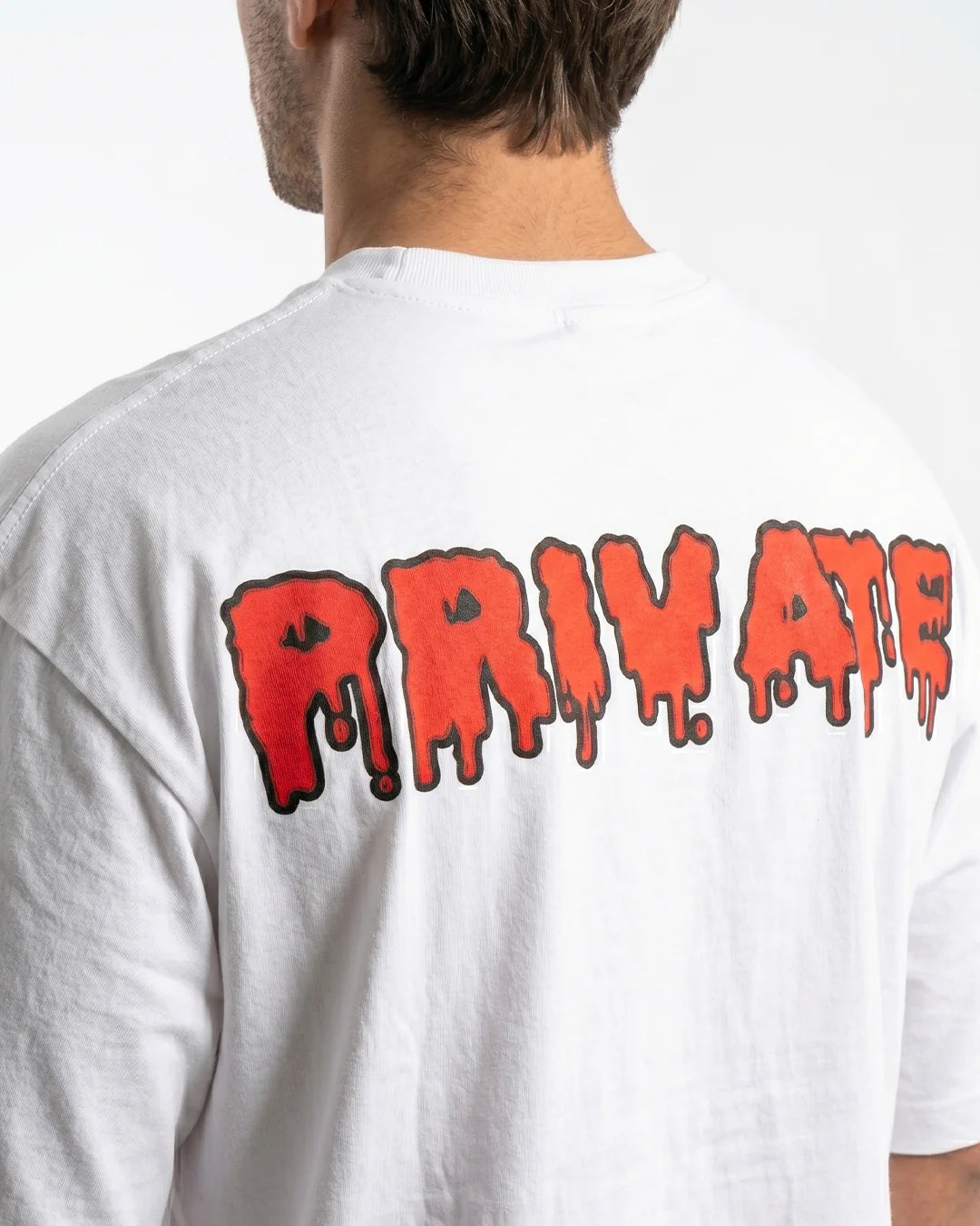 Escape White Private Oversize T-Shirt