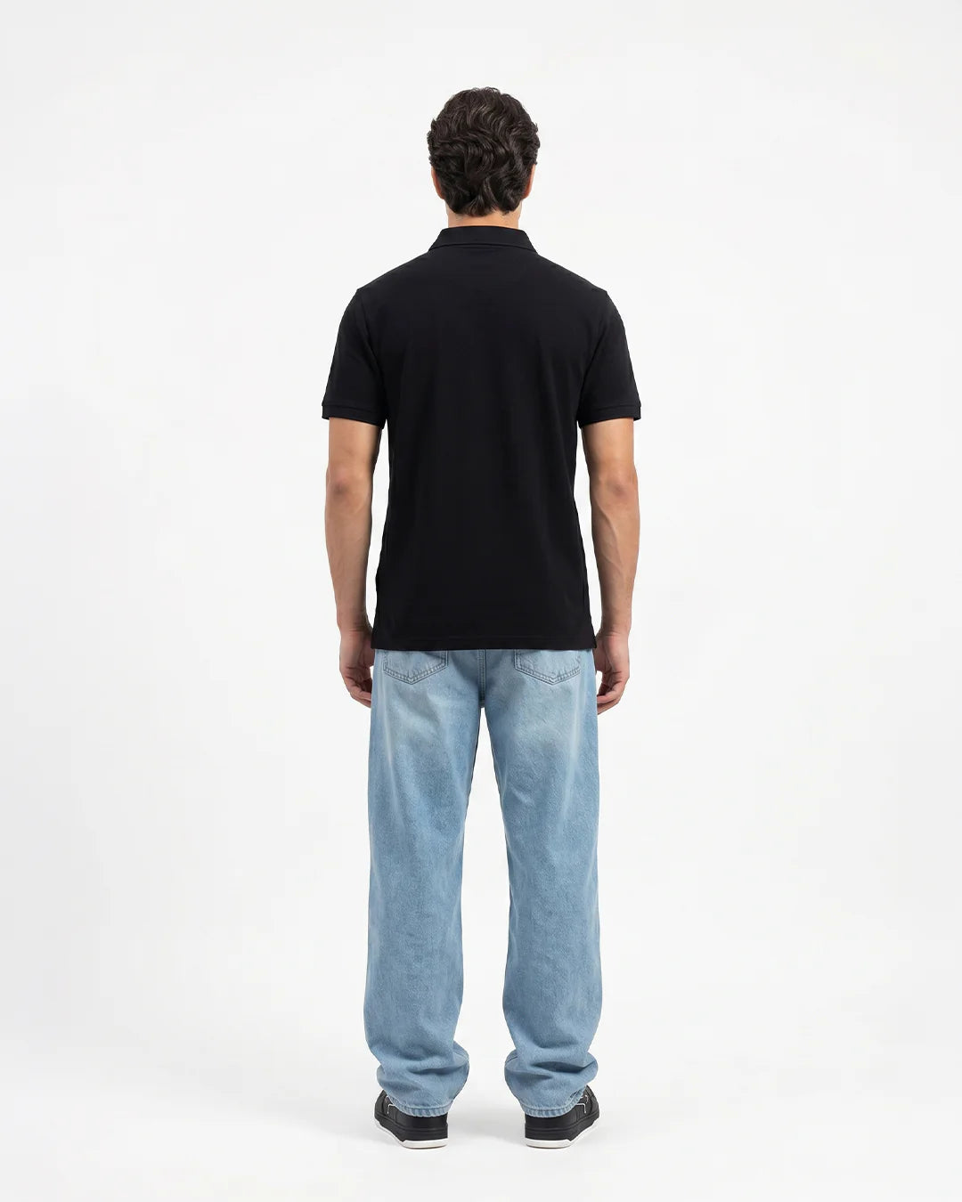 Escape Black Polo tee