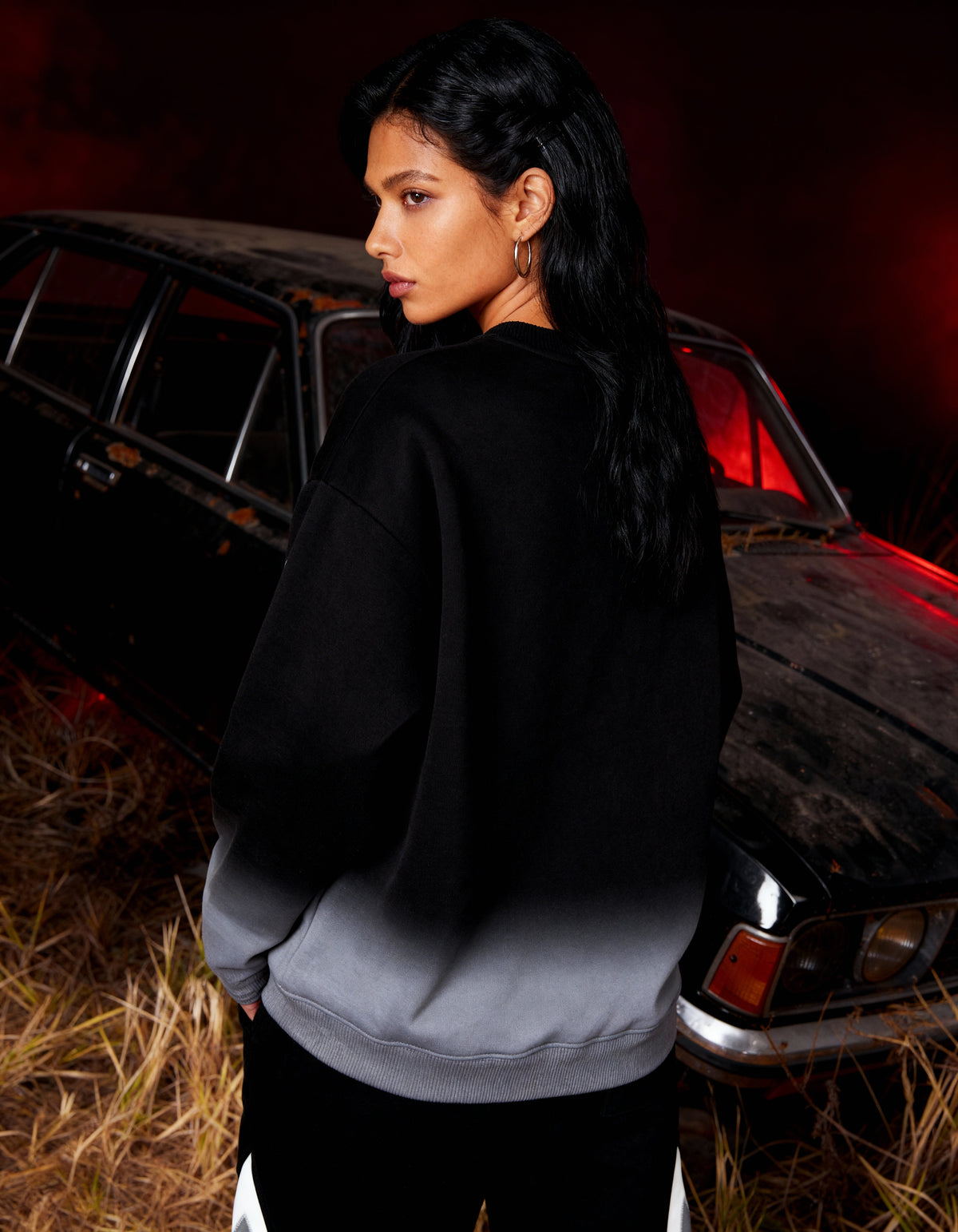JUDAS [HAND-SPRAYED SWEATSHIRT]