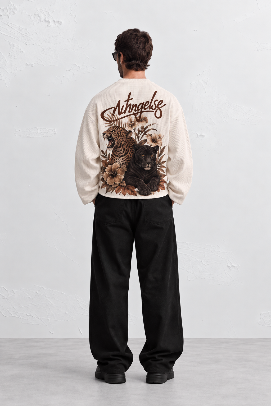 Tiger waffle knit