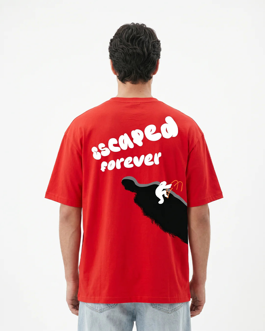 Escape Red Oversize T-Shirt