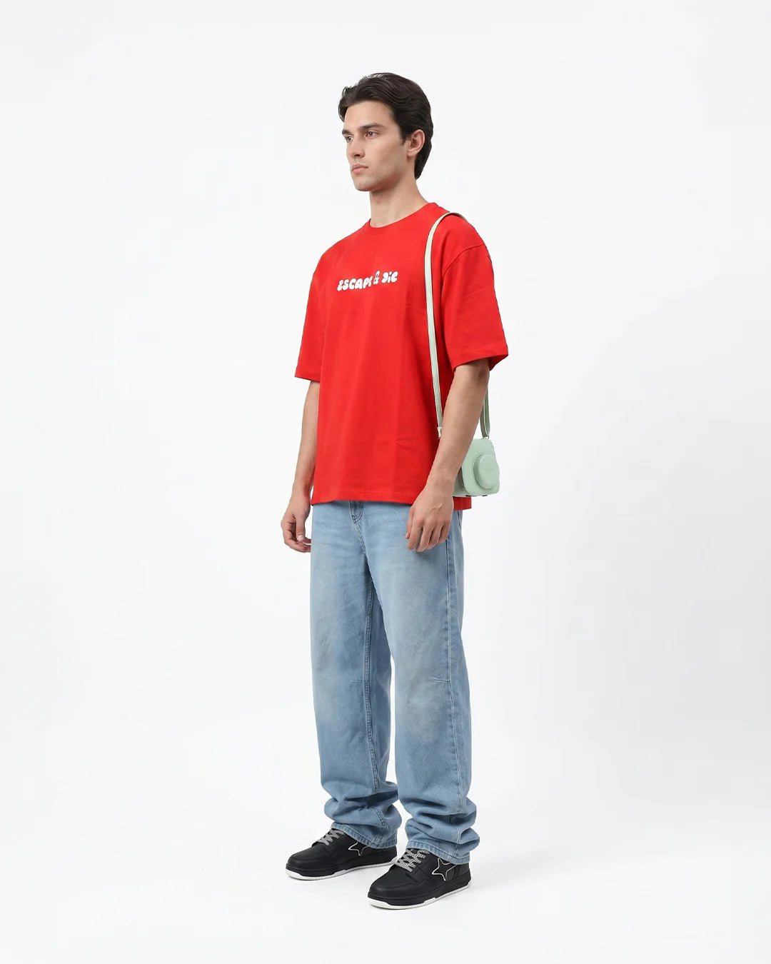 Escape Red Oversize T-Shirt