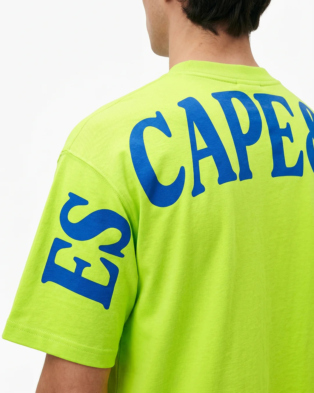 Escape Drop Shoulder Neon Oversize T-Shirt
