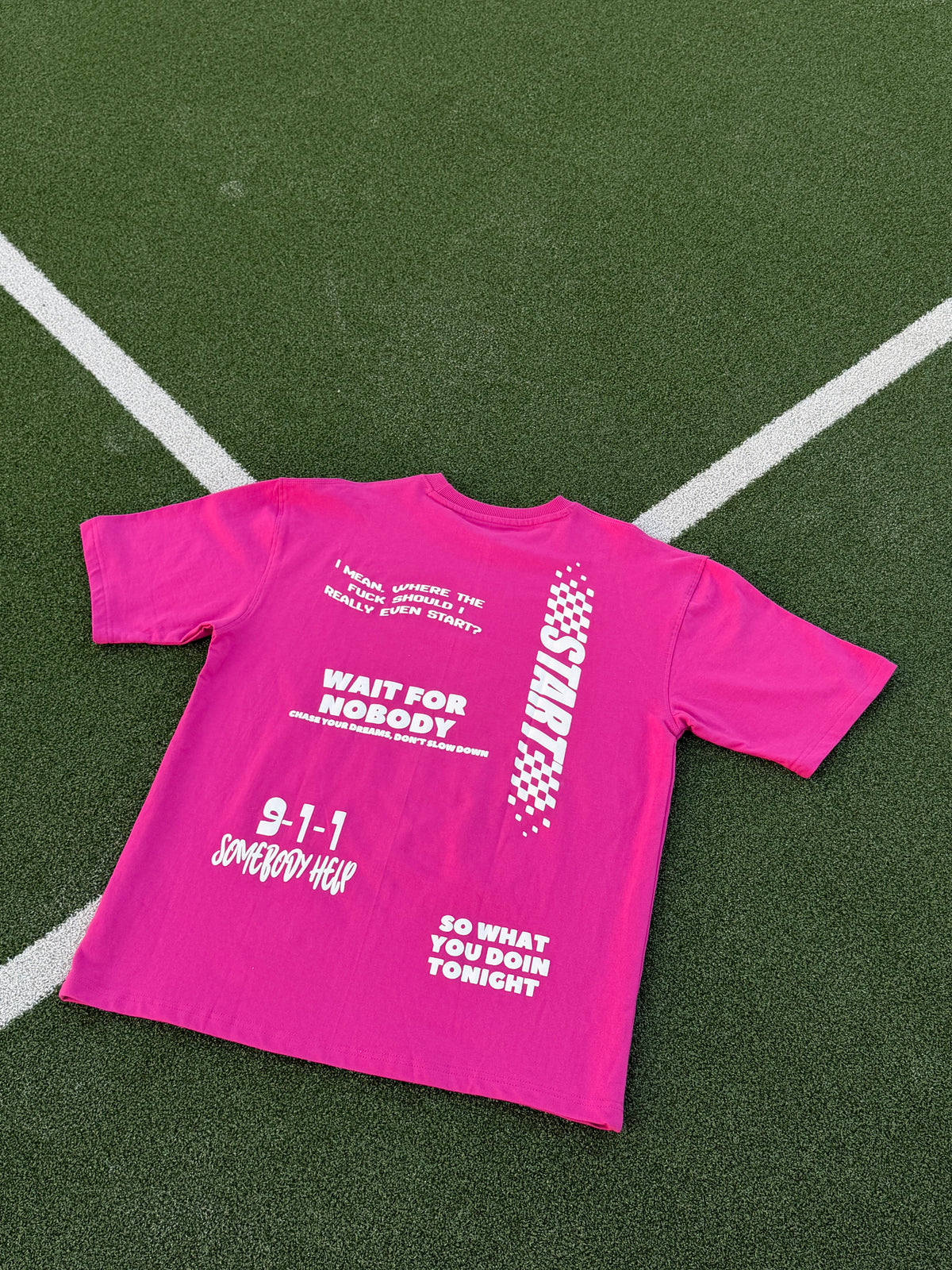 Self love tshirt in pink