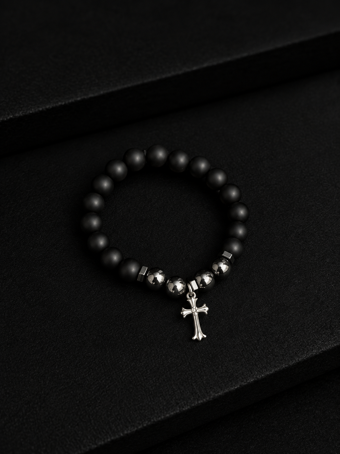 Chrome bracelet black
