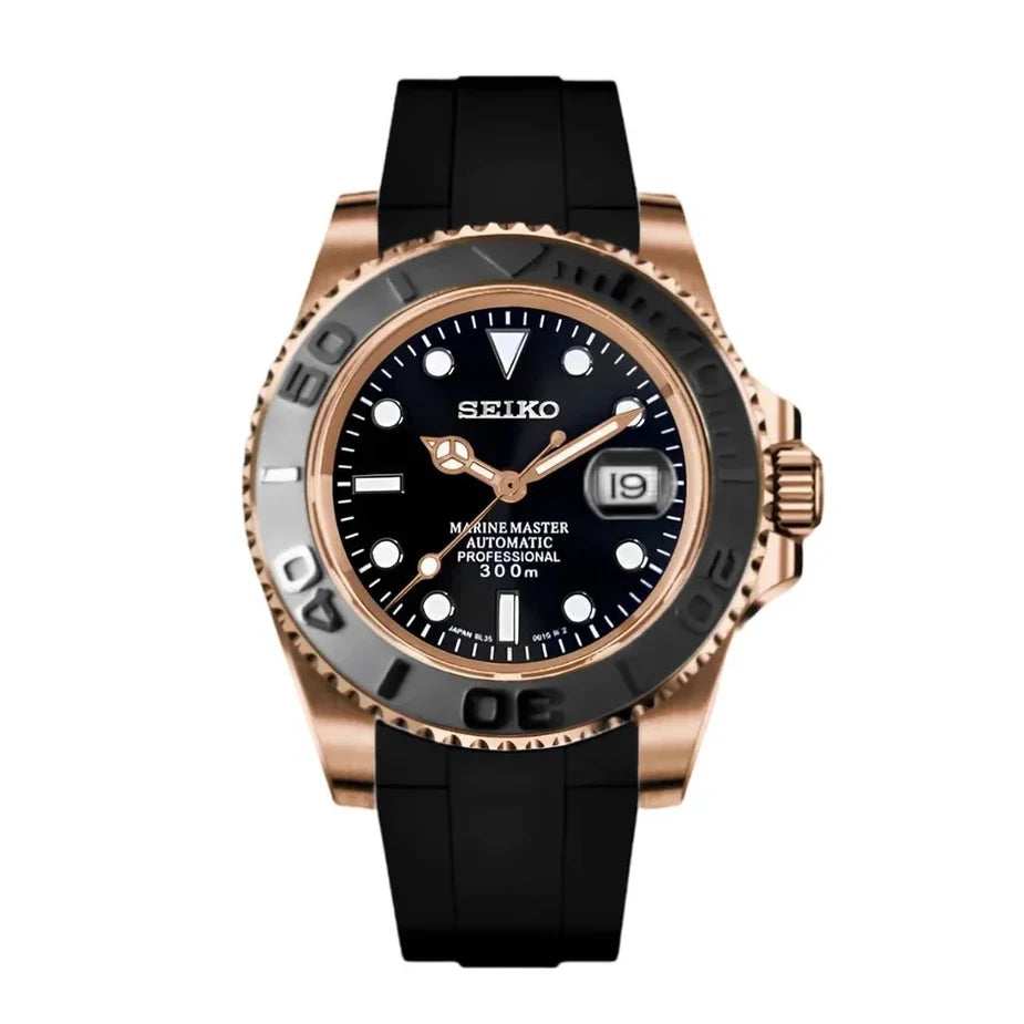 SEIKO MOD YACHT MASTER ROSE GOLD