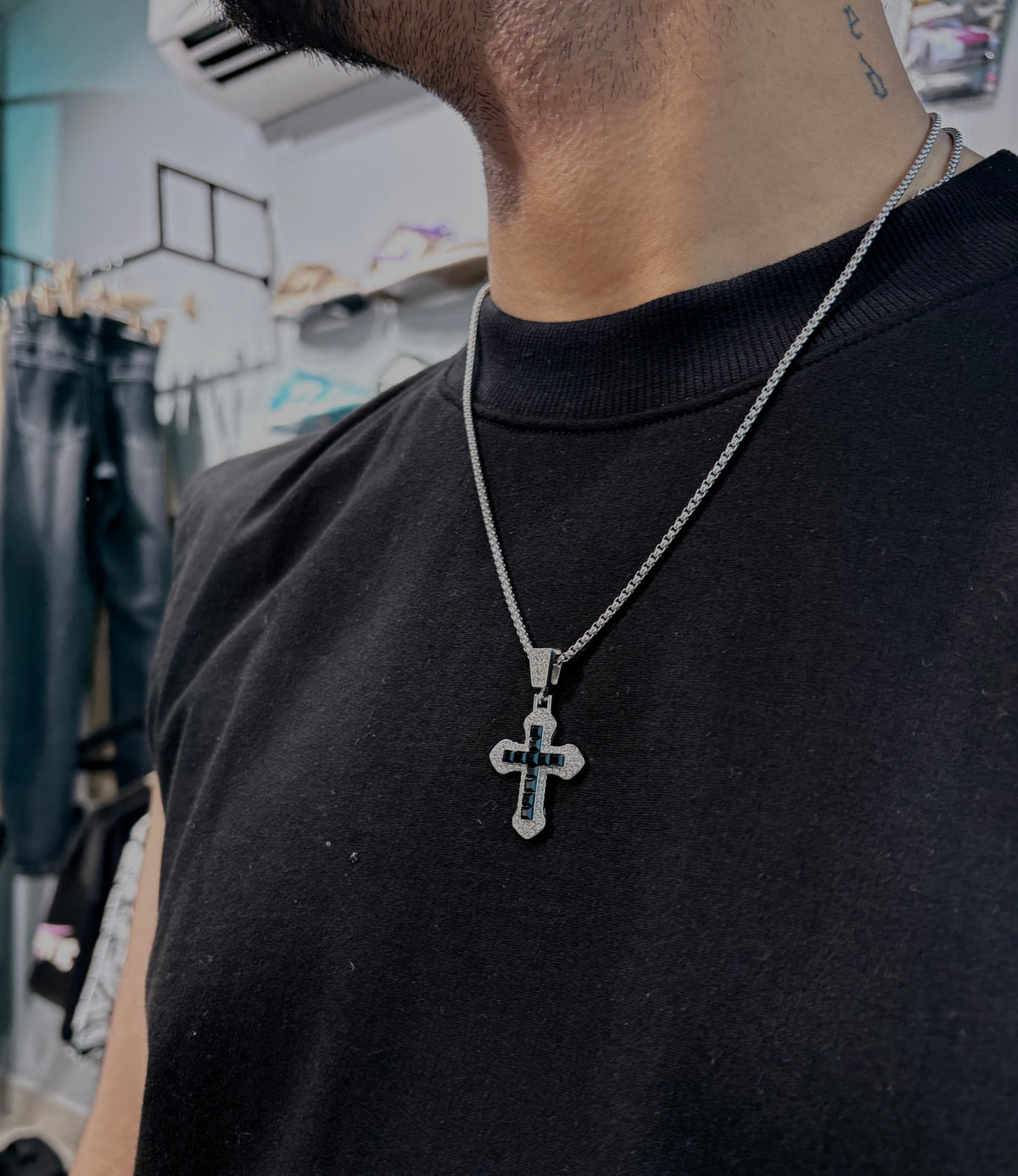 Iced cross