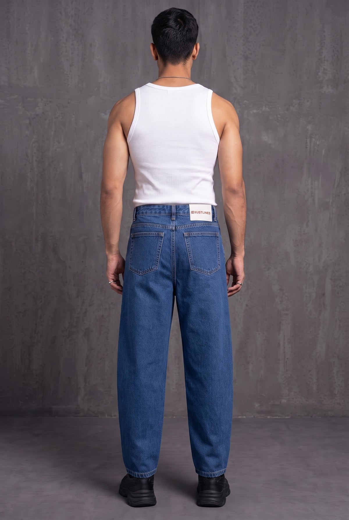 Balloon fit denims