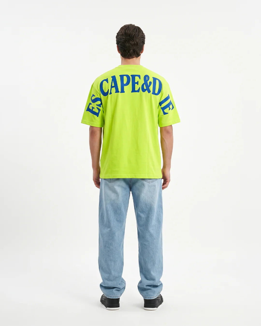Escape Drop Shoulder Neon Oversize T-Shirt