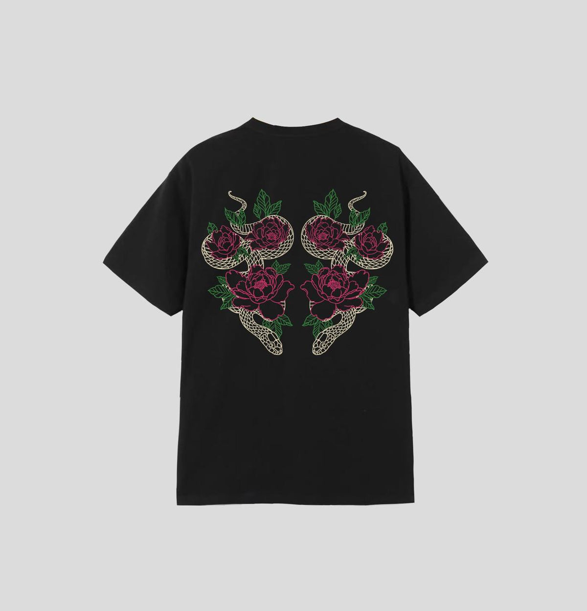 YEAR OF THE SNAKE – EMBROIDERED OVERSIZED T-SHIRT
