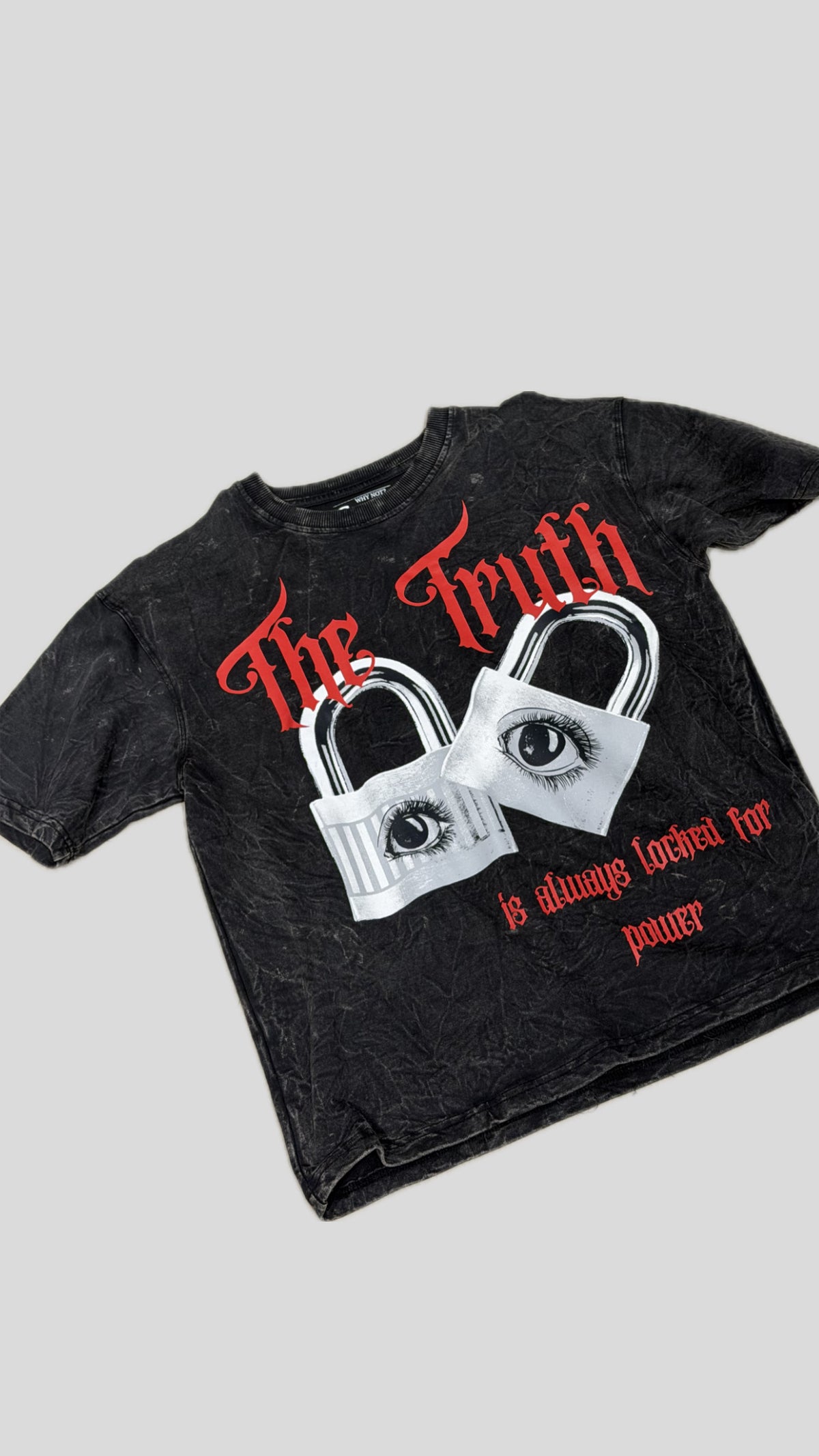 Truth t-shirt in acid wash