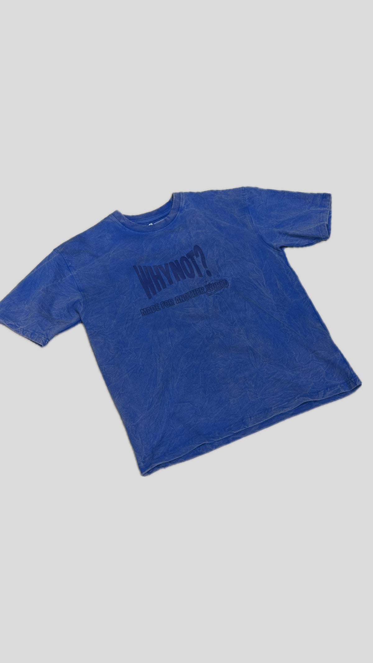 Purpose in blue acid wash