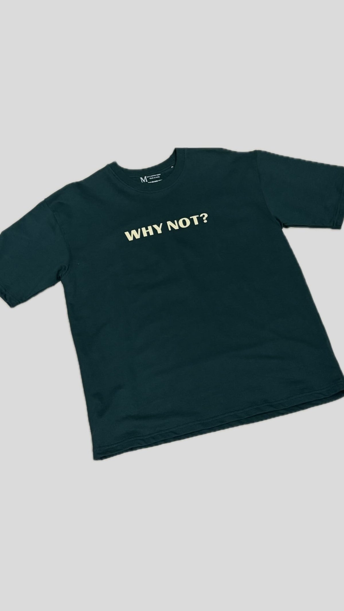 Shoot your shot in dark green