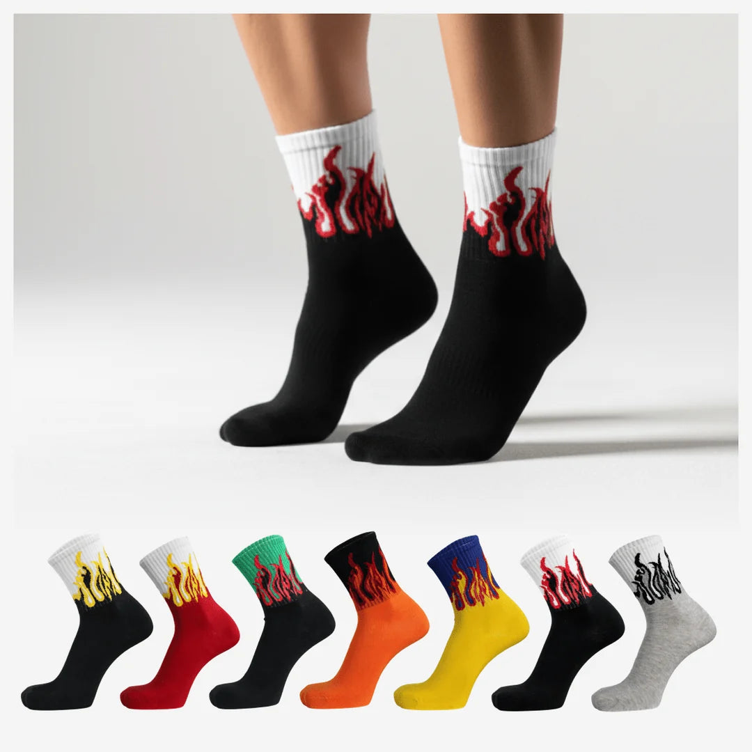 Printed socks