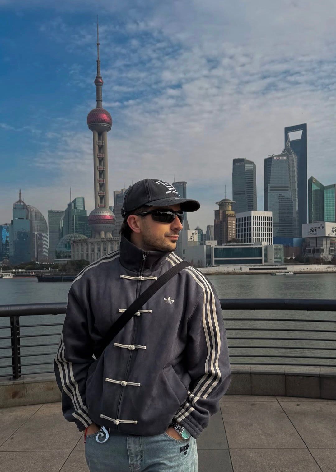 ADIDAS ORIGINALS CTT Chinese Track Top Casual Jacket